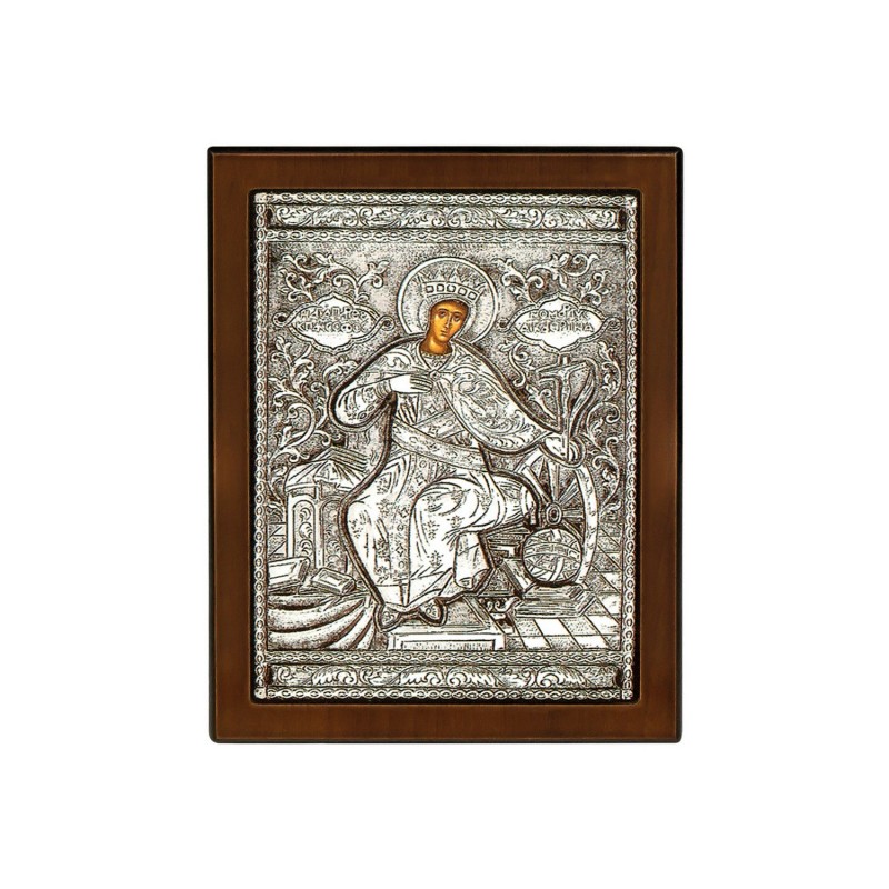 Orthodox Byzantine Icon of Saint Catherine
