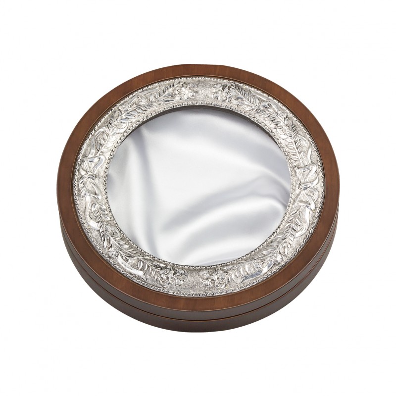 Silver wreath case ASST910Z