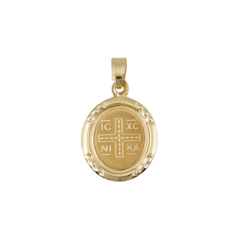 14k gold Constantine Amulet PF1045