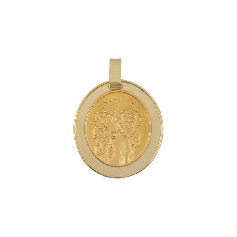 14k gold Constantine Amulet PF1046
