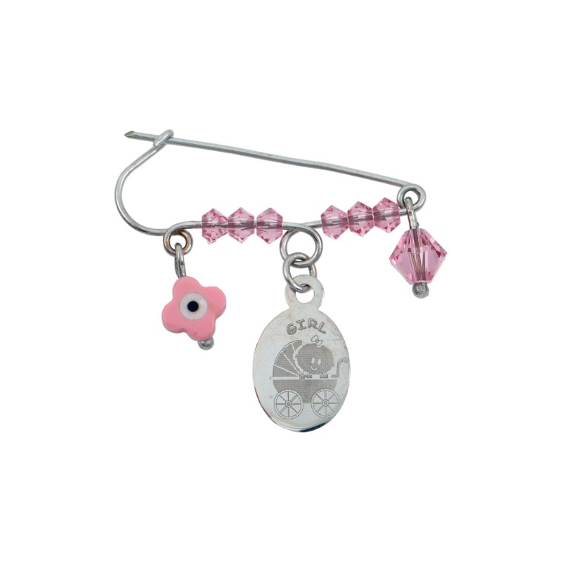  K9 Gold Baby pin Amulet PF1085