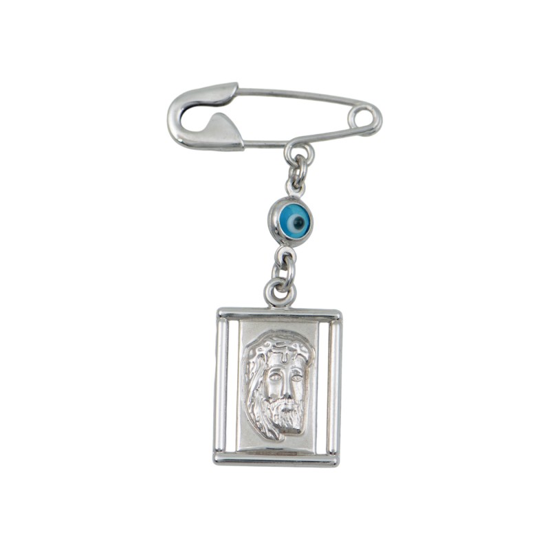  K9 Gold Orthodox Constantine Baby pin Amulet PF1100