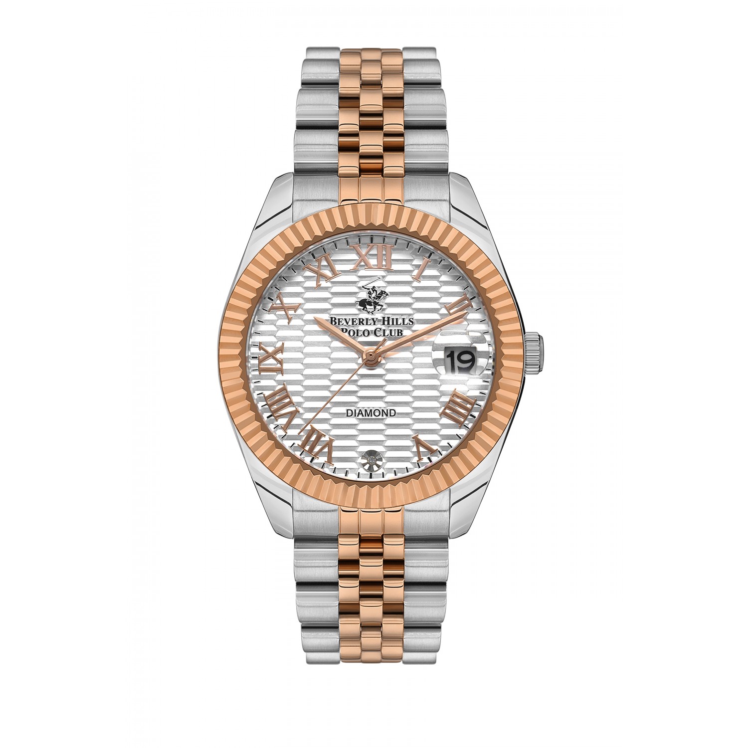 Ατσάλινο γυναικείο  ρολόι Beverly Hills Polo Club BP3582C.530