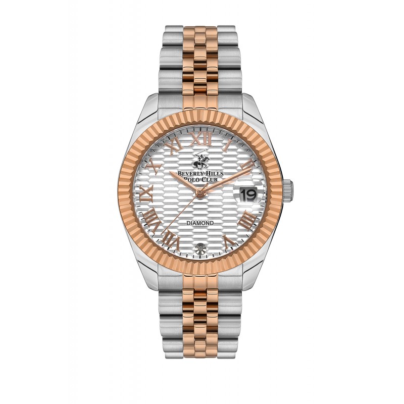 Ατσάλινο γυναικείο  ρολόι Beverly Hills Polo Club BP3582C.530