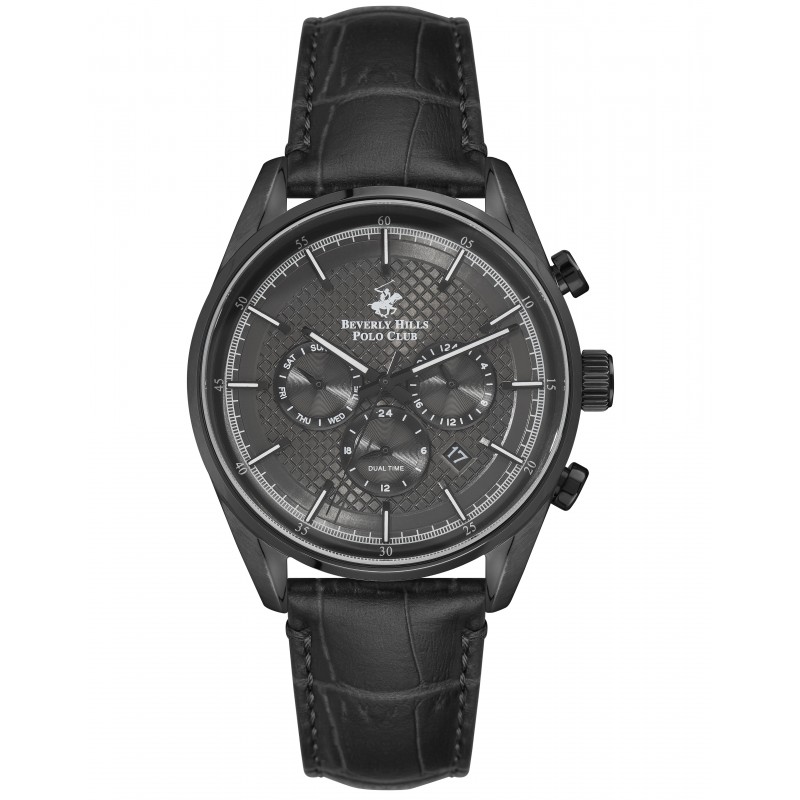 Ατσάλινο ανδρικό ρολόι Beverly Hills Polo Club BP3004X.661