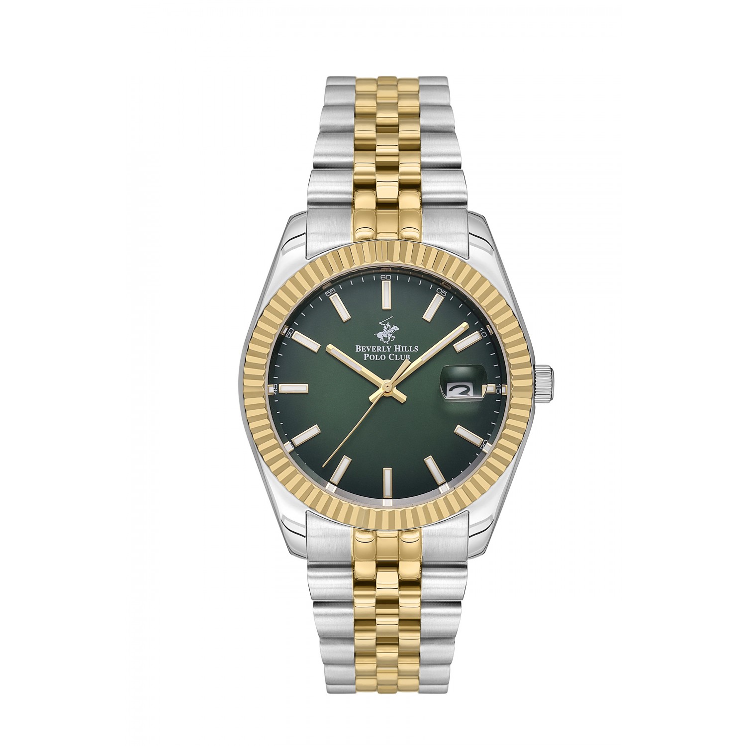 Ατσάλινο ανδρικό ρολόι Beverly Hills Polo Club BP3018X.270