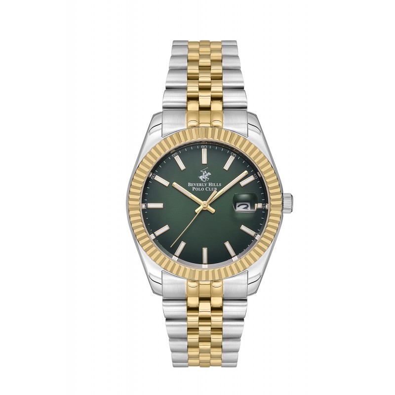 Ατσάλινο ανδρικό ρολόι Beverly Hills Polo Club BP3018X.270