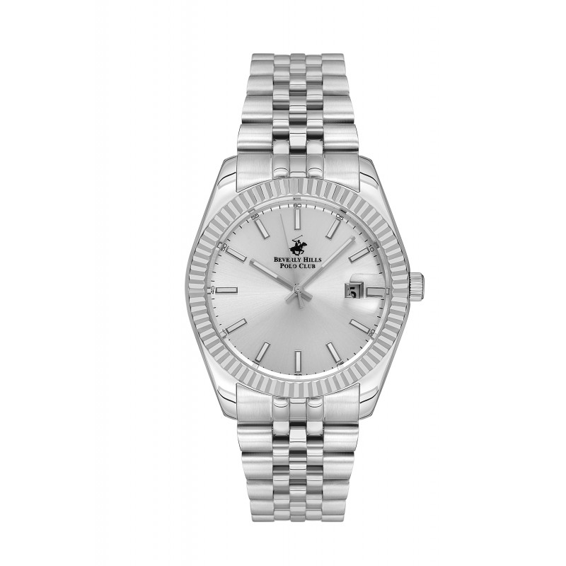 Ατσάλινο ανδρικό ρολόι Beverly Hills Polo Club BP3018X.330