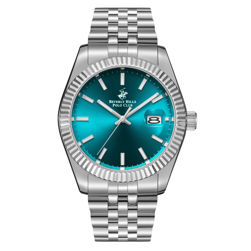 Ατσάλινο ανδρικό ρολόι Beverly Hills Polo Club BP3018X.392