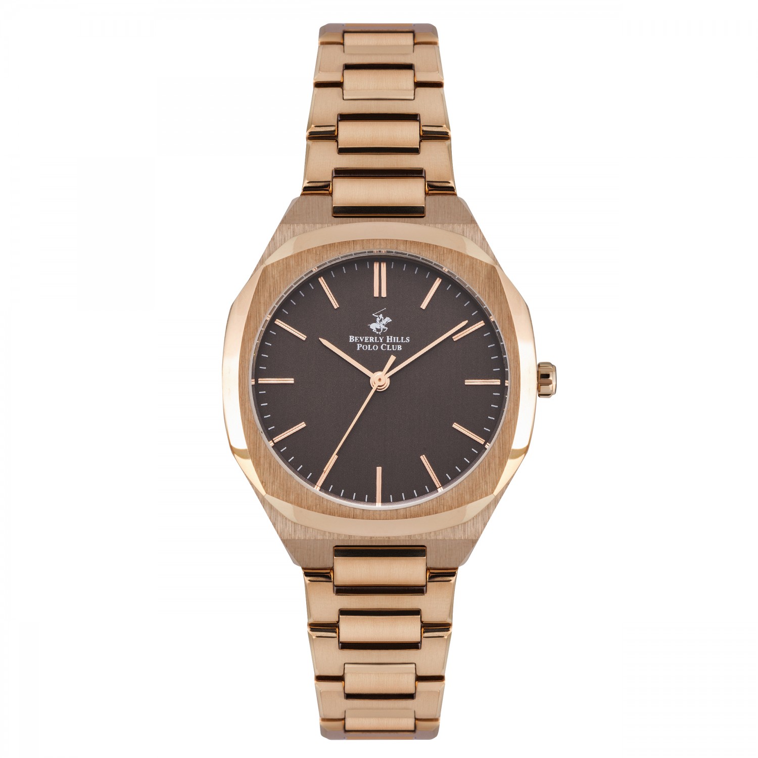 Ατσάλινο γυναικείο ρολόι Beverly Hills Polo Club BP3024X.440