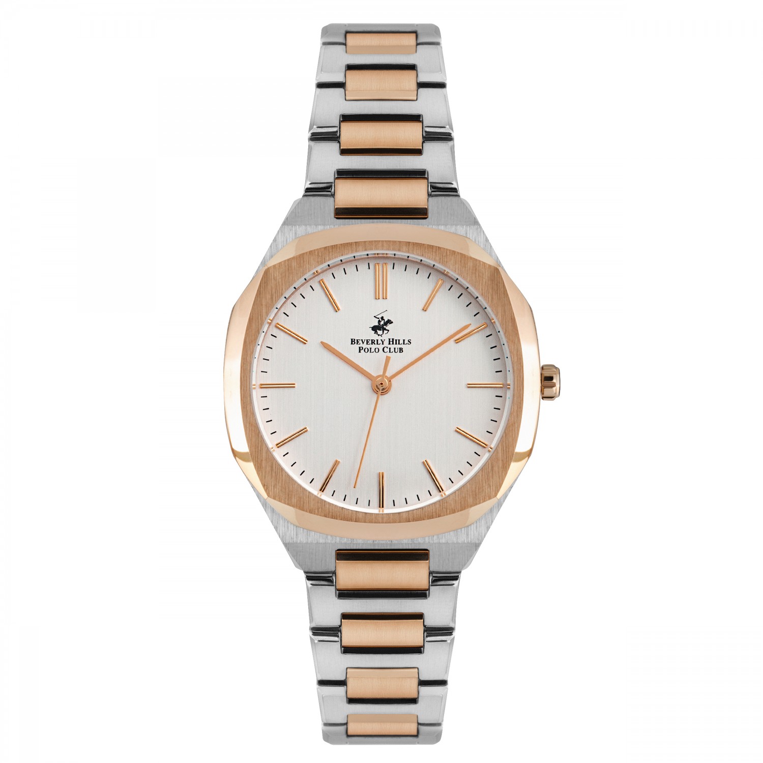 Ατσάλινο γυναικείο ρολόι Beverly Hills Polo Club BP3024X.530