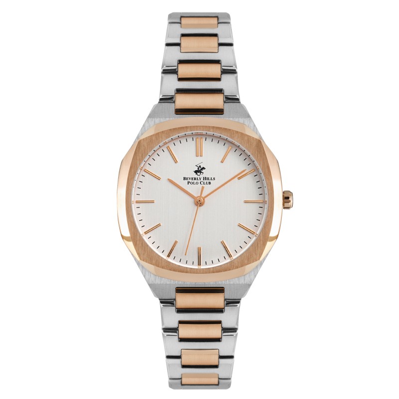 Ατσάλινο γυναικείο ρολόι Beverly Hills Polo Club BP3024X.530