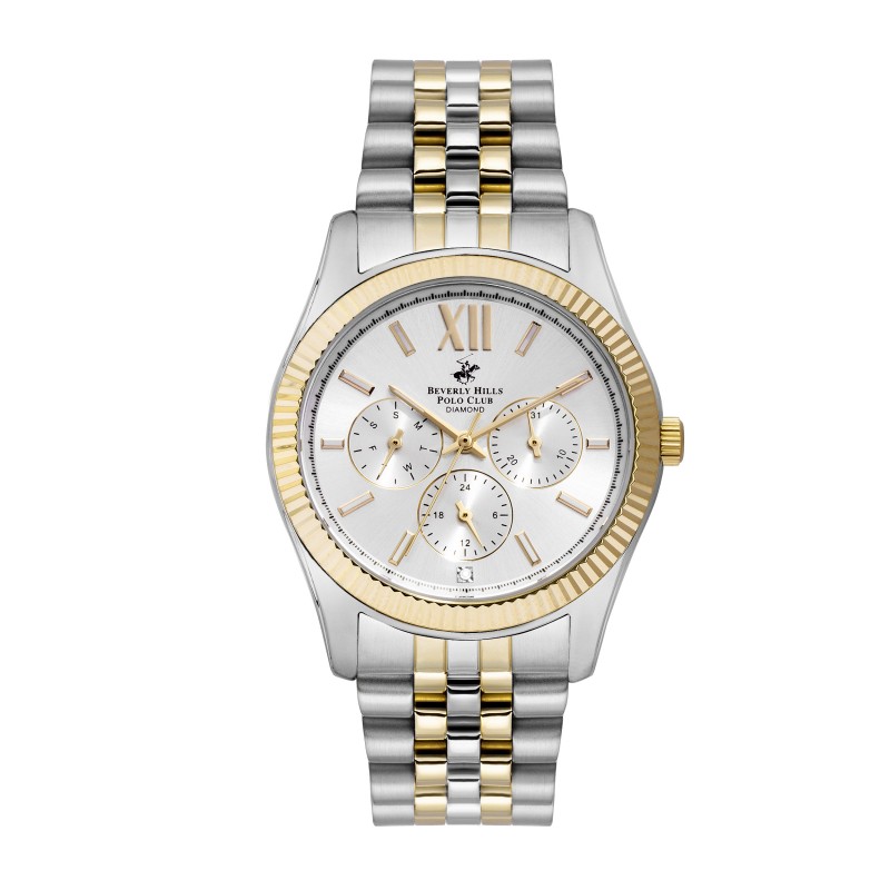 Ατσάλινο γυναικείο ρολόι Beverly Hills Polo Club BP3082C.230