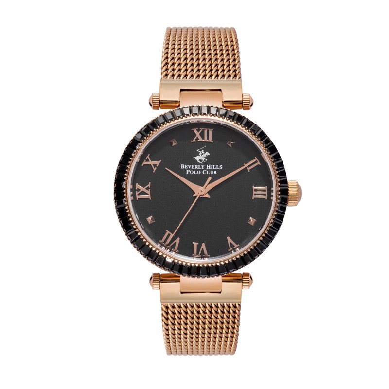 Ατσάλινο γυναικείο ρολόι Beverly Hills Polo Club BP3105X.850