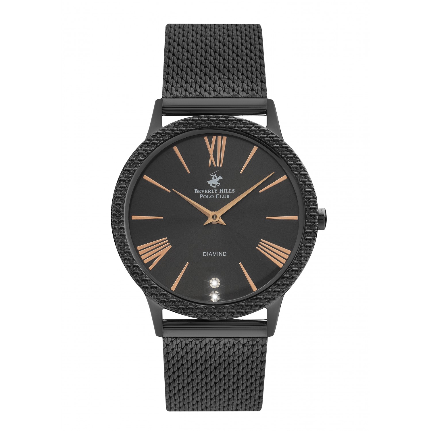 Ατσάλινο γυναικείο ρολόι Beverly Hills Polo Club BP3107X.060
