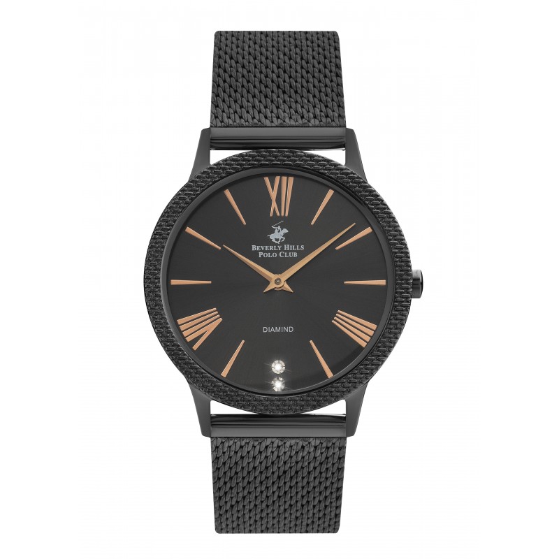 Ατσάλινο γυναικείο ρολόι Beverly Hills Polo Club BP3107X.060