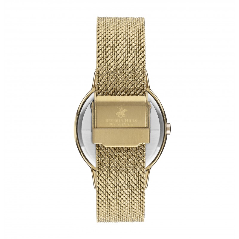 Ατσάλινο γυναικείο ρολόι Beverly Hills Polo Club BP3107X.110
