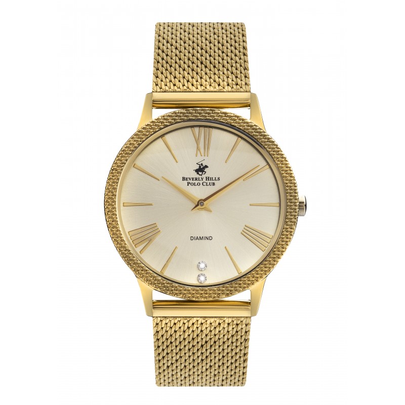 Ατσάλινο γυναικείο ρολόι Beverly Hills Polo Club BP3107X.110
