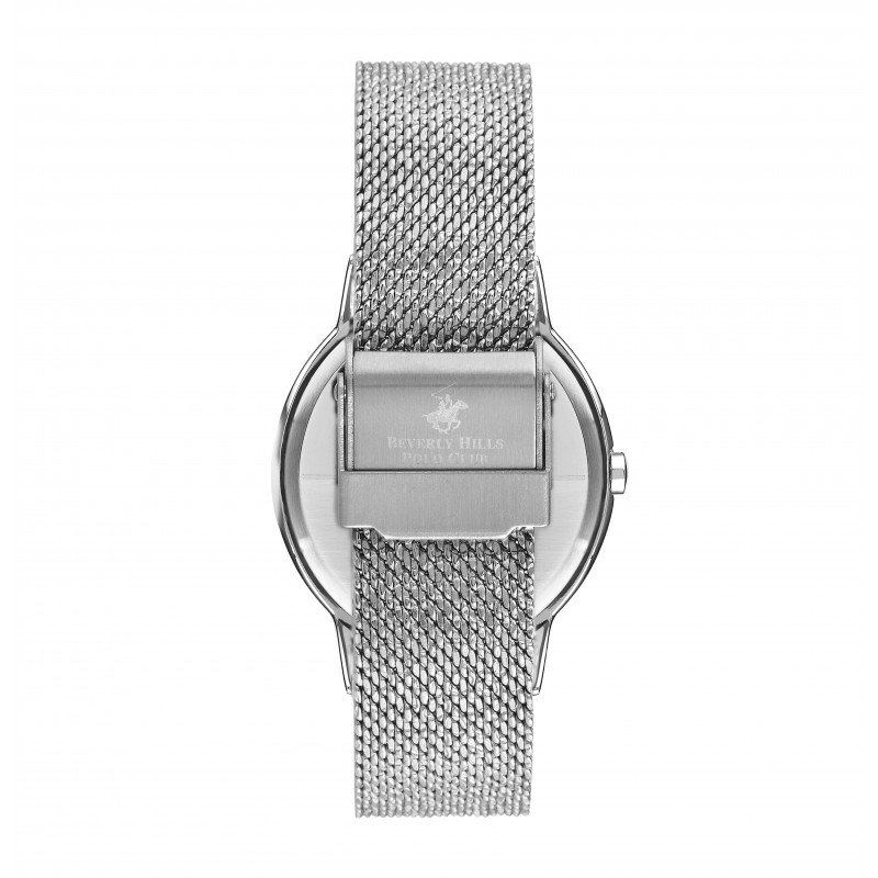 Ατσάλινο γυναικείο ρολόι Beverly Hills Polo Club BP3107X.330