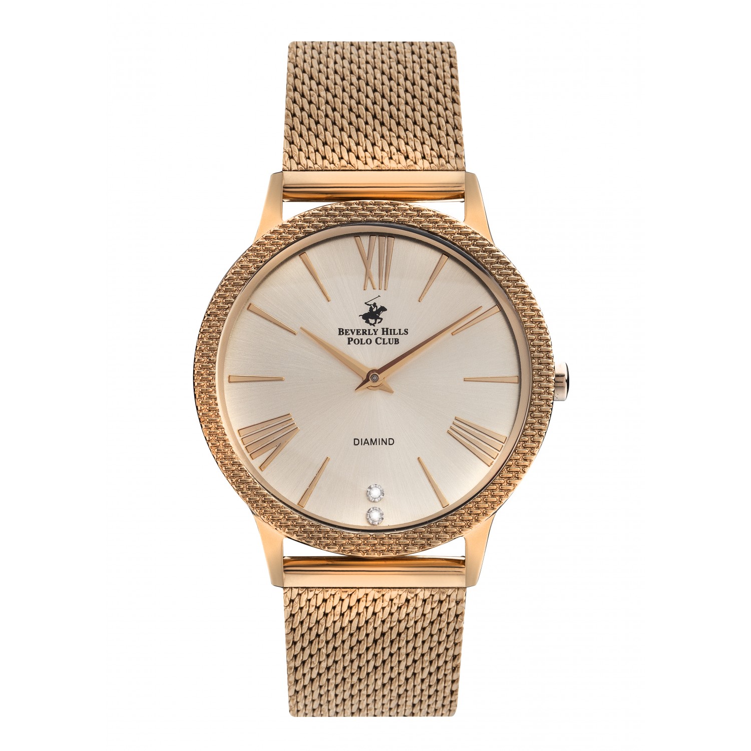 Ατσάλινο γυναικείο ρολόι Beverly Hills Polo Club BP3107X.410