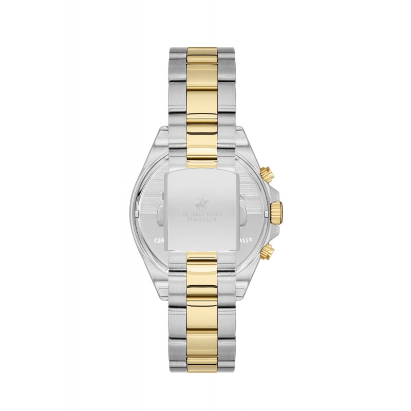 Ατσάλινο ανδρικό ρολόι Beverly Hills Polo Club BP3127X.250