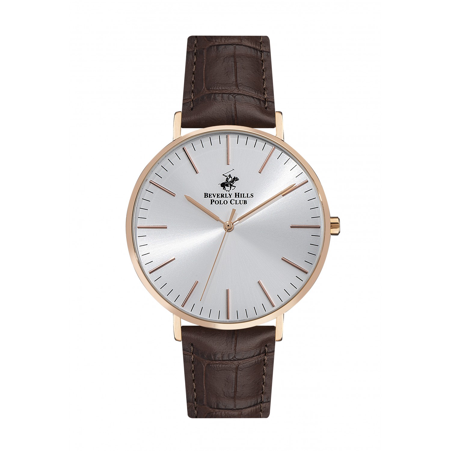 Ατσάλινο ανδρικό ρολόι Beverly Hills Polo Club BP3129X.432