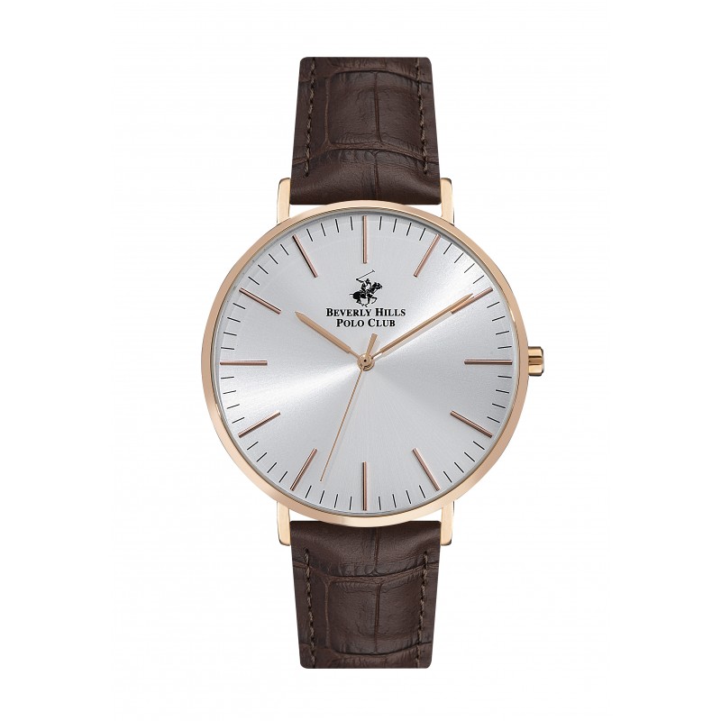 Ατσάλινο ανδρικό ρολόι Beverly Hills Polo Club BP3129X.432