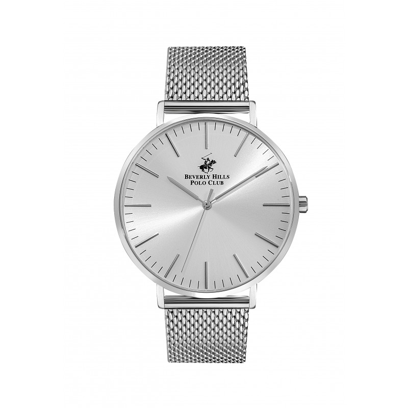 Ατσάλινο ανδρικό ρολόι Beverly Hills Polo Club BP3130X.330