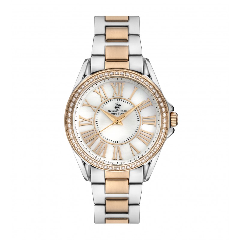 Ατσάλινο γυναικείο ρολόι Beverly Hills Polo Club BP3158C.520