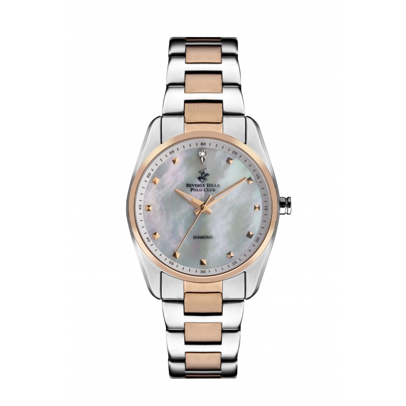 Ατσάλινο γυναικείο ρολόι Beverly Hills Polo Club BP3159C.520