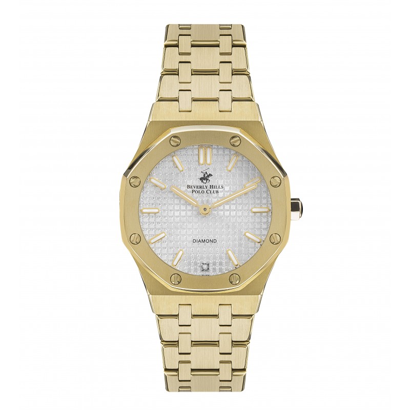 Ατσάλινο γυναικείο ρολόι Beverly Hills Polo Club BP3161X.130