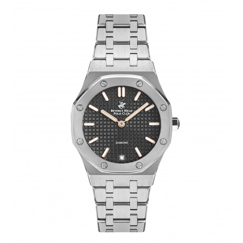 Ατσάλινο γυναικείο ρολόι Beverly Hills Polo Club BP3161X.360
