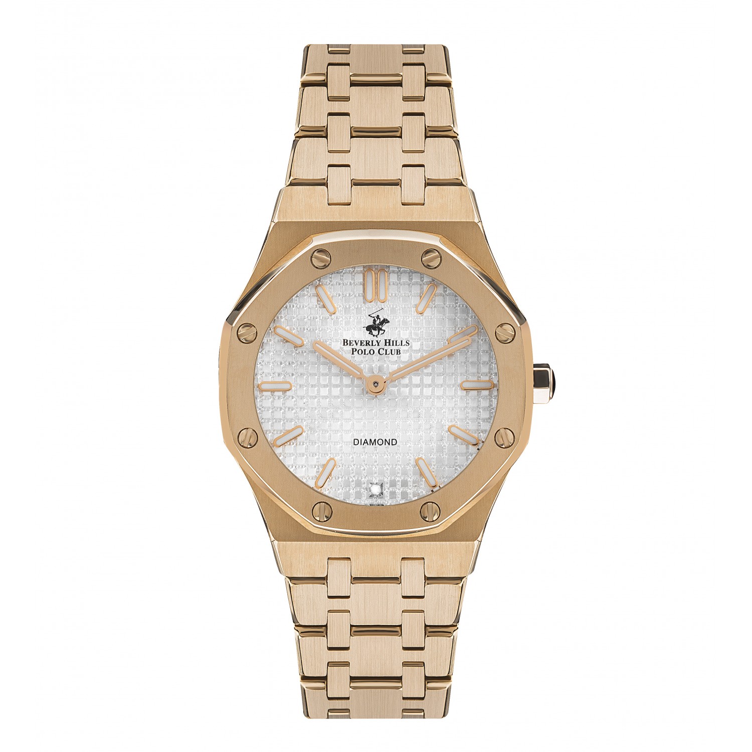 Ατσάλινο γυναικείο ρολόι Beverly Hills Polo Club BP3161X.430
