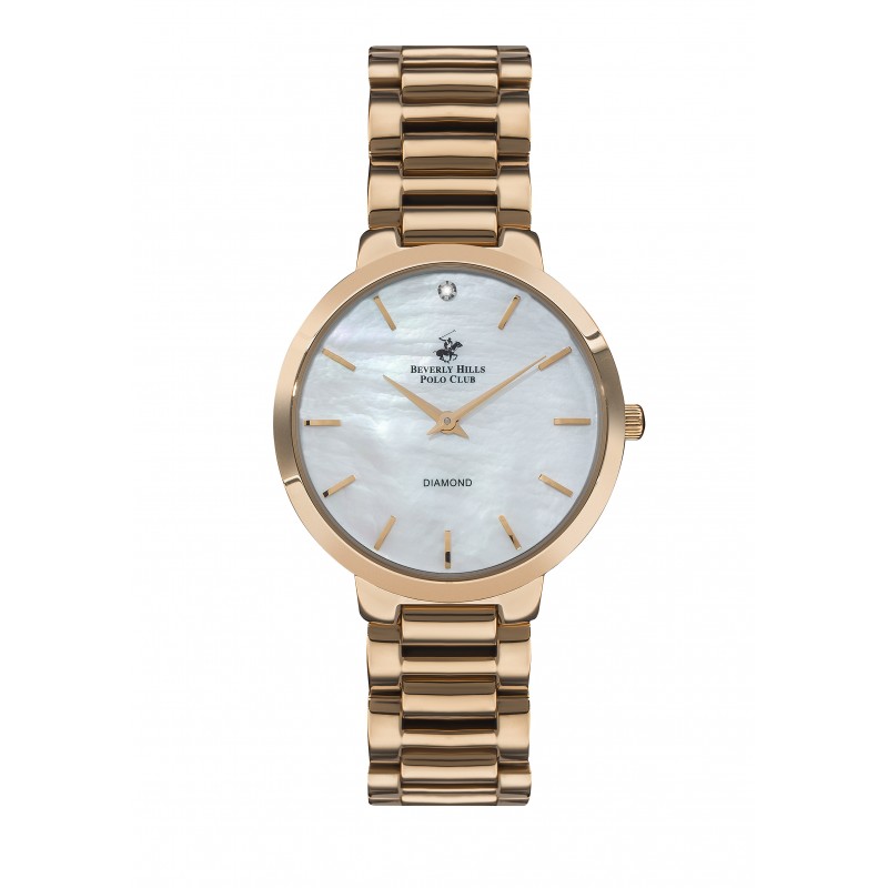 Ατσάλινο γυναικείο ρολόι Beverly Hills Polo Club BP3164C.410