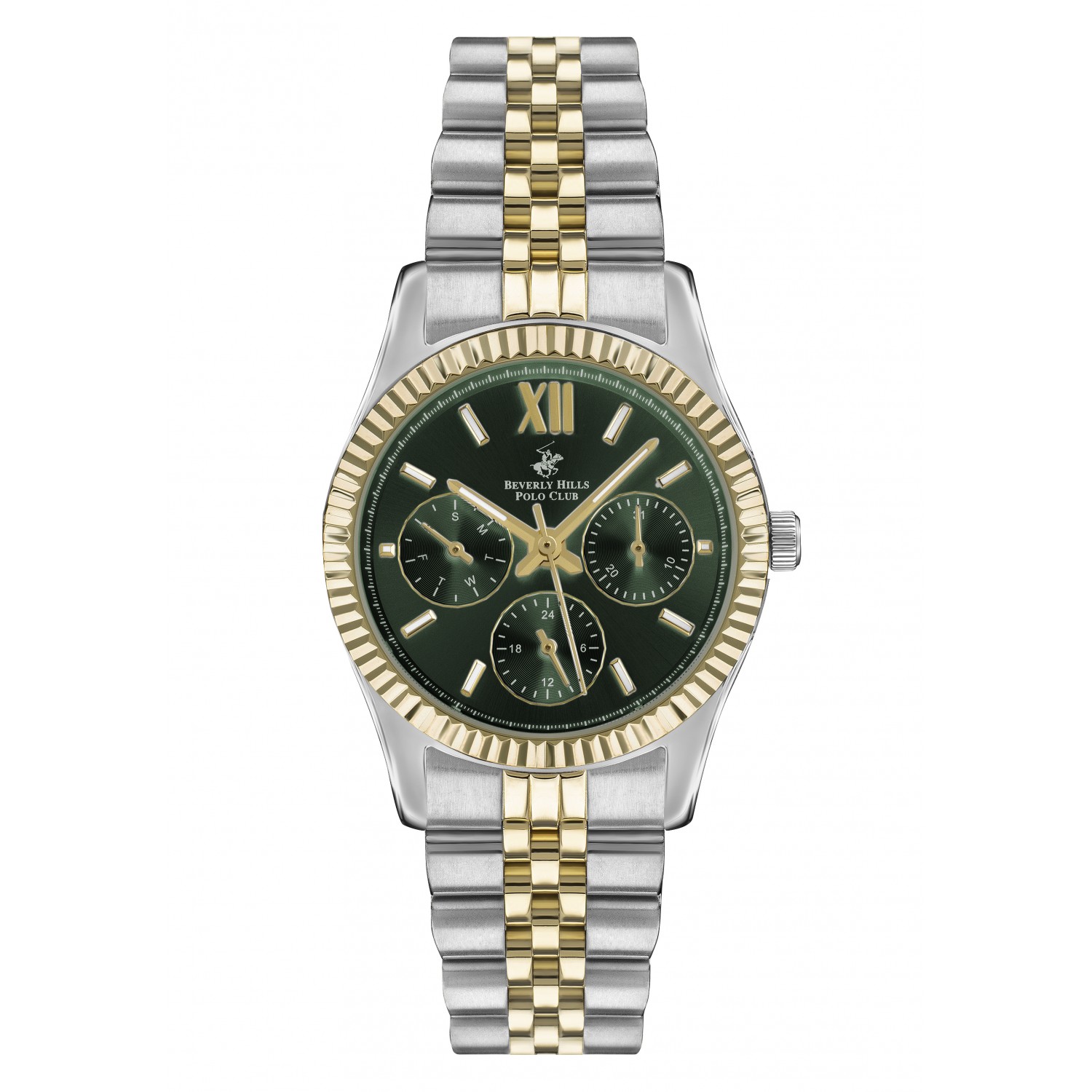 Ατσάλινο γυναικείο ρολόι Beverly Hills Polo Club BP3169C.270