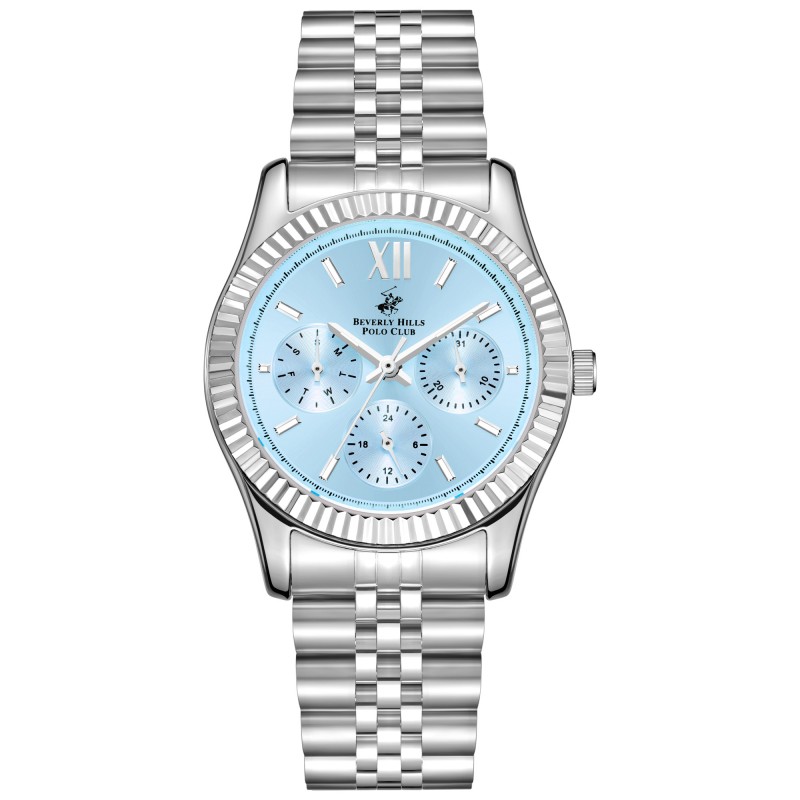 Ατσάλινο γυναικείο ρολόι Beverly Hills Polo Club BP3169C.300