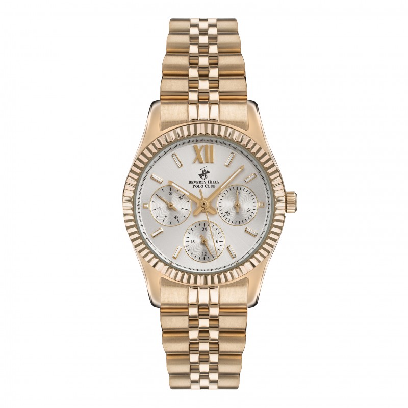 Ατσάλινο γυναικείο ρολόι Beverly Hills Polo Club BP3169C.430