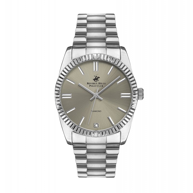 Ατσάλινο γυναικείο ρολόι Beverly Hills Polo Club BP3172C.330