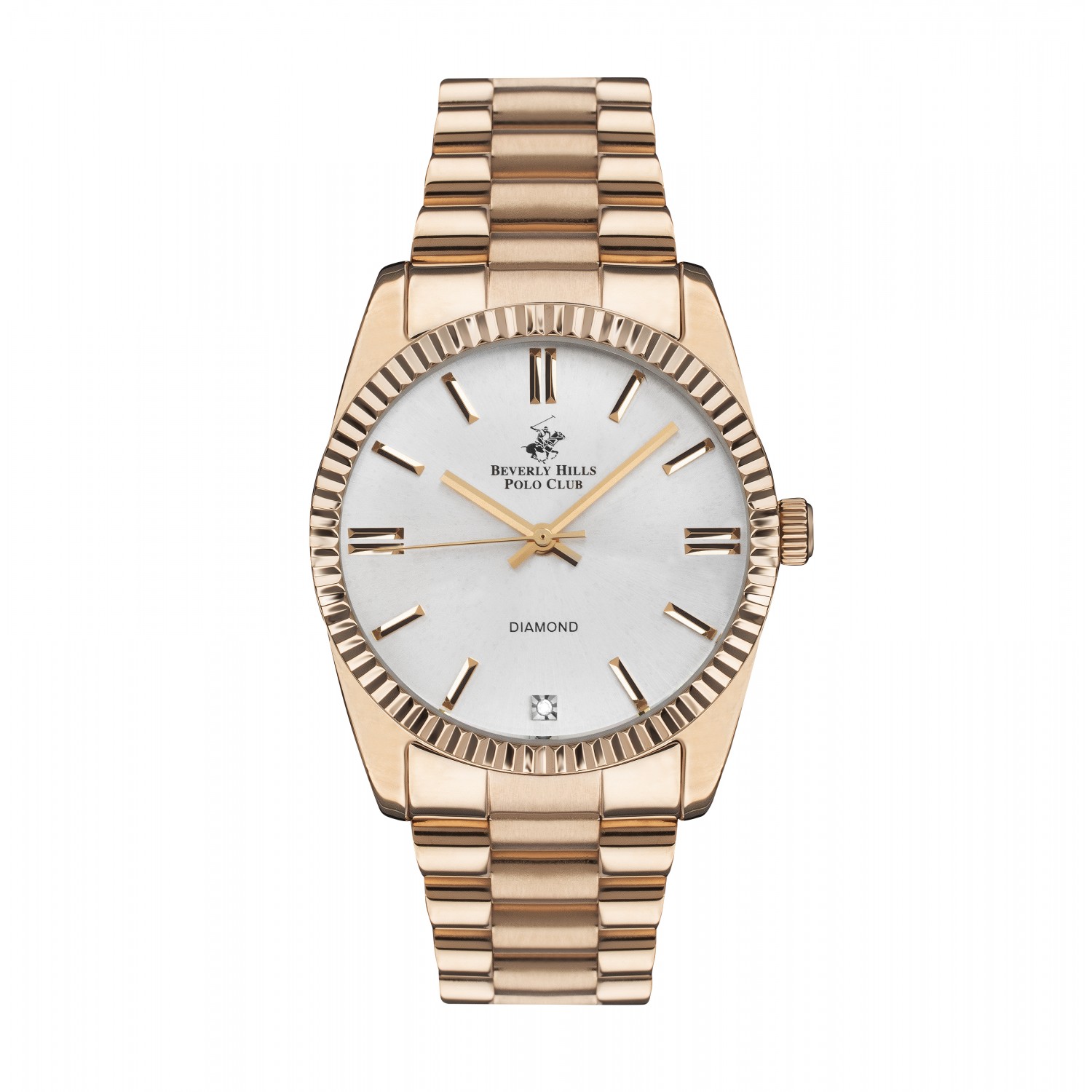 Ατσάλινο γυναικείο ρολόι Beverly Hills Polo Club BP3172C.430