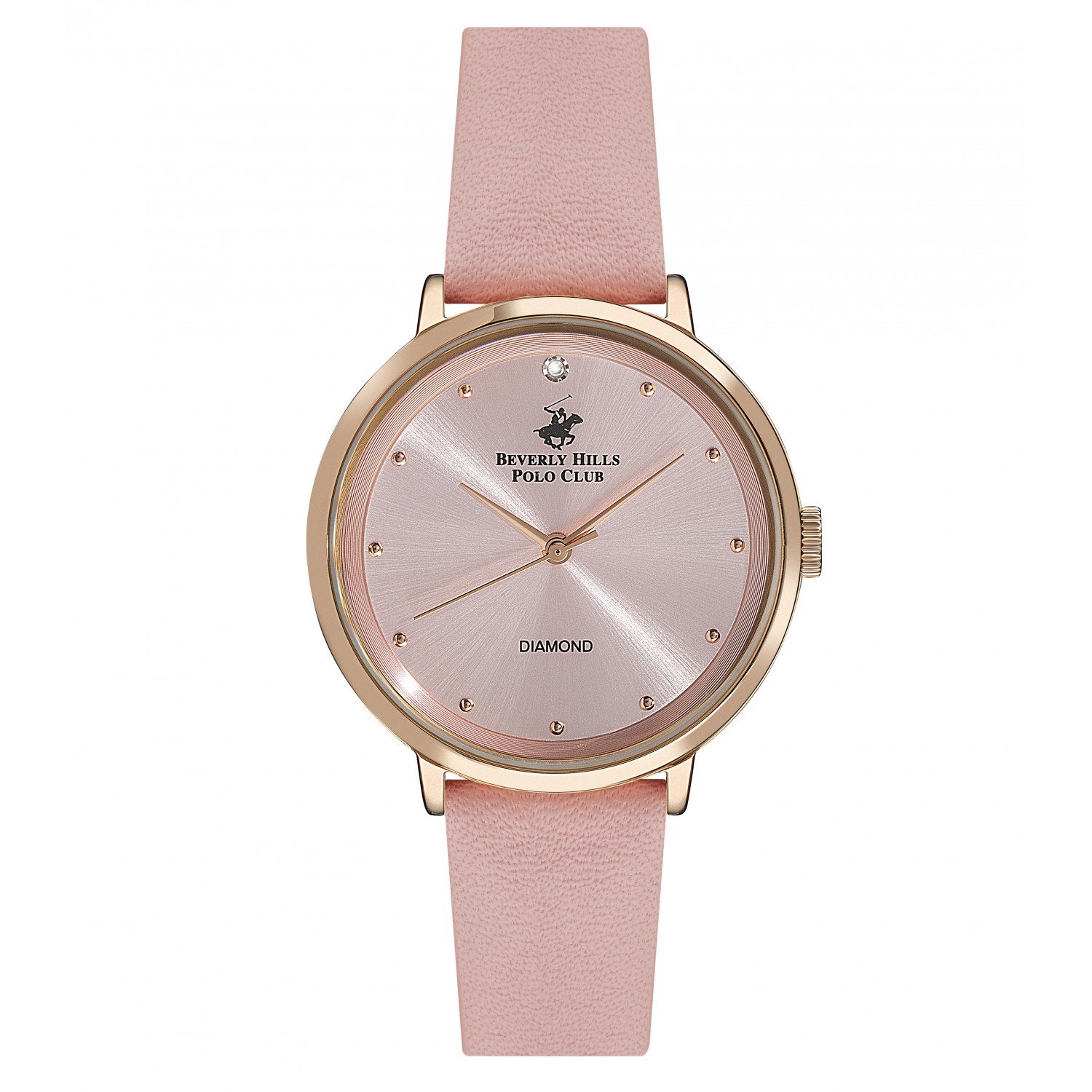 Ατσάλινο γυναικείο ρολόι Beverly Hills Polo Club BP3174C.448
