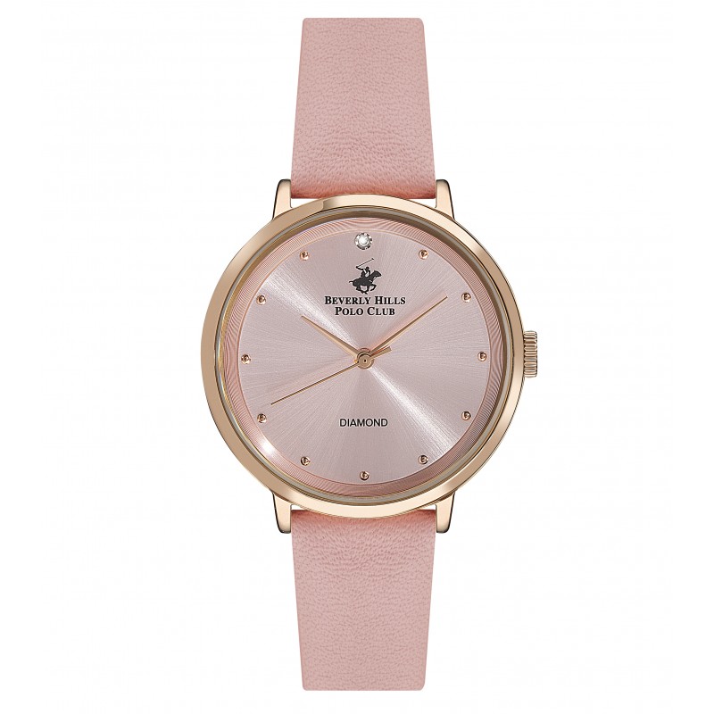 Ατσάλινο γυναικείο ρολόι Beverly Hills Polo Club BP3174C.448