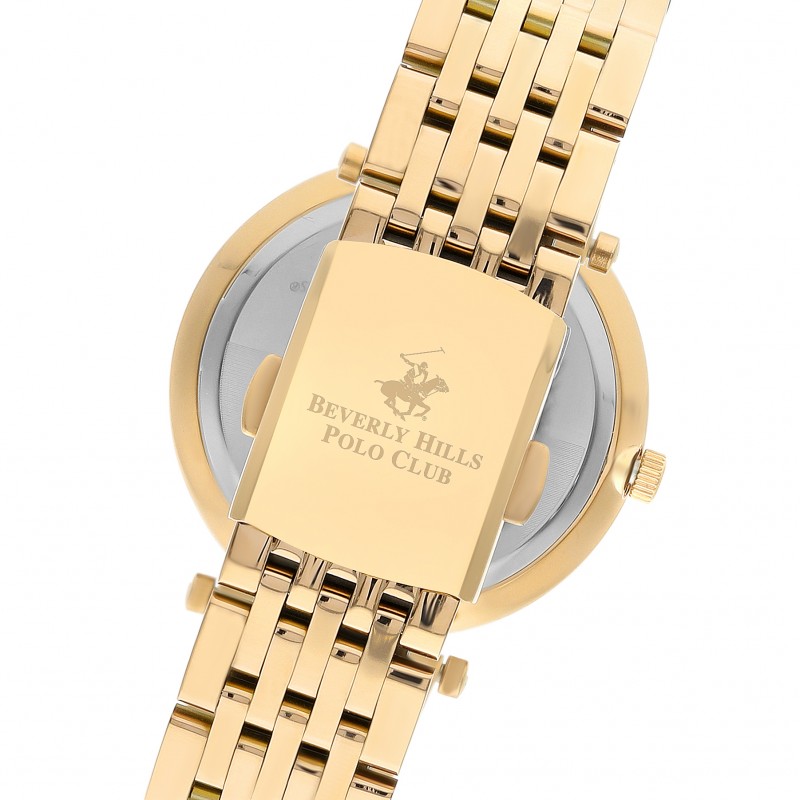 Ατσάλινο γυναικείο ρολόι Beverly Hills Polo Club BP3183C.120