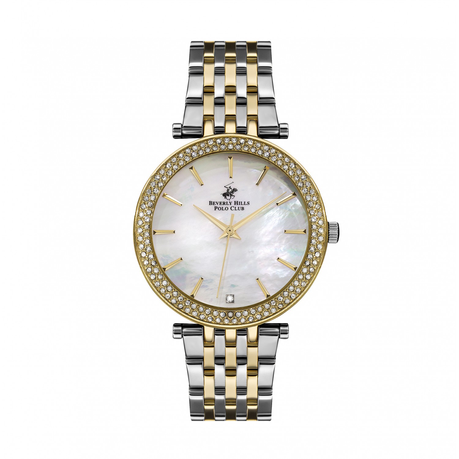 Ατσάλινο γυναικείο ρολόι Beverly Hills Polo Club BP3183C.220