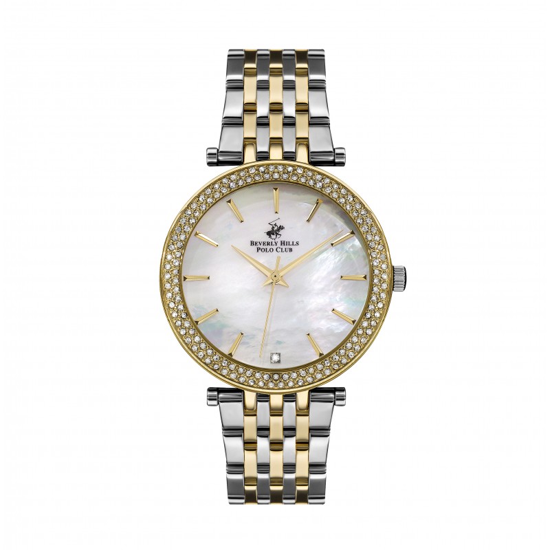 Ατσάλινο γυναικείο ρολόι Beverly Hills Polo Club BP3183C.220