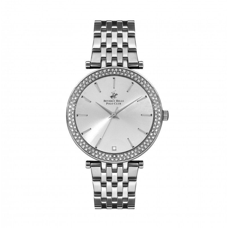 Ατσάλινο γυναικείο ρολόι Beverly Hills Polo Club BP3183C.330
