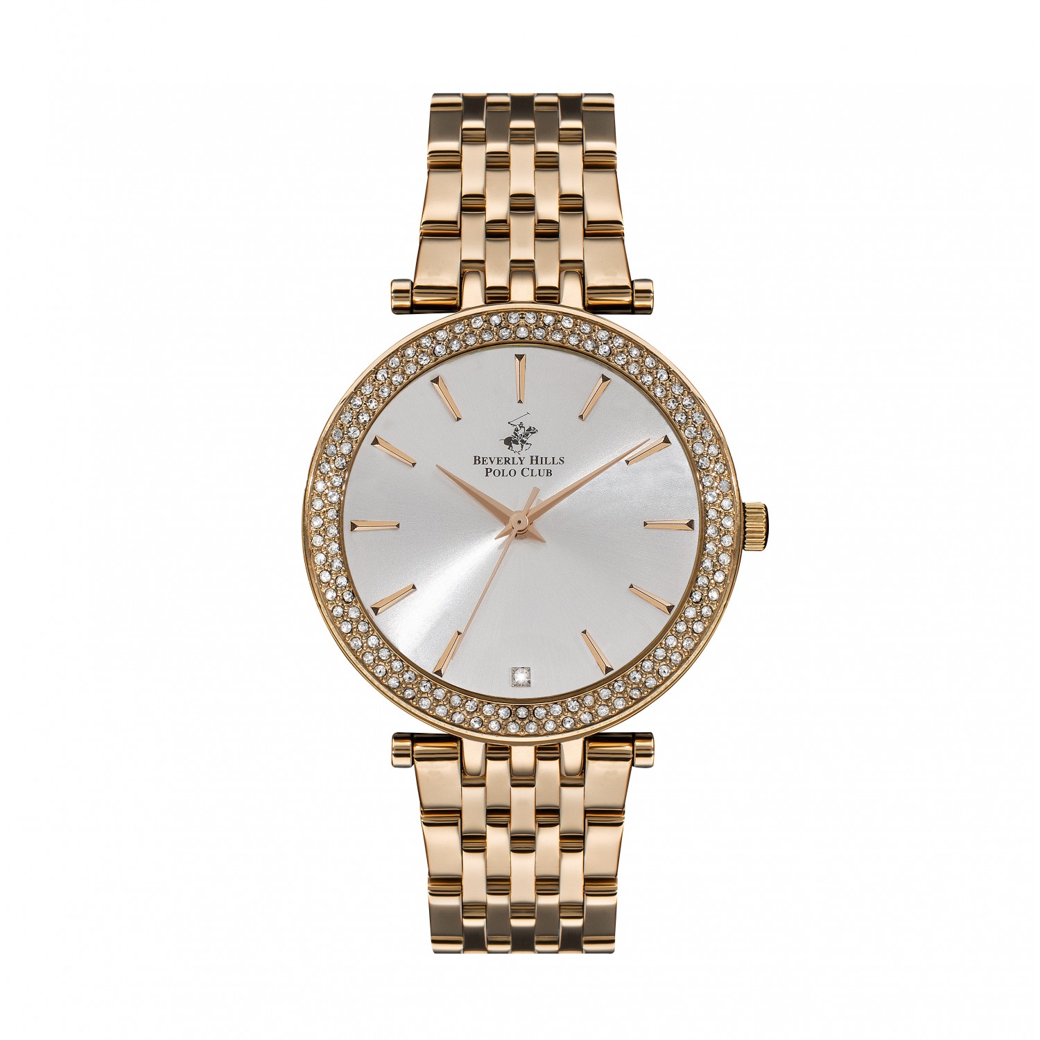 Ατσάλινο γυναικείο ρολόι Beverly Hills Polo Club BP3183C.430