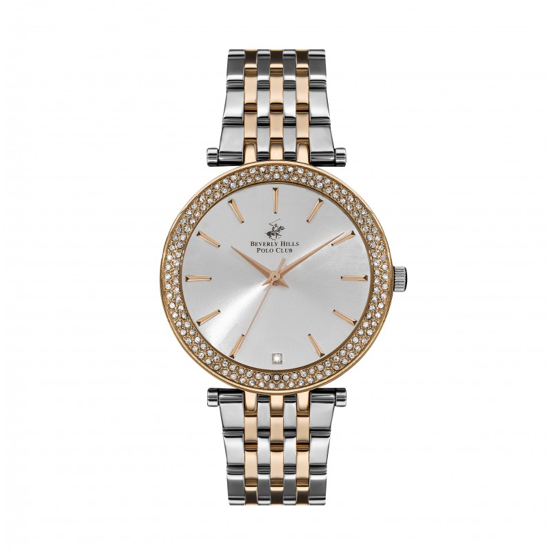 Ατσάλινο γυναικείο ρολόι Beverly Hills Polo Club BP3183C.530