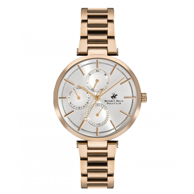 Ατσάλινο γυναικείο ρολόι Beverly Hills Polo Club BP3187X.430