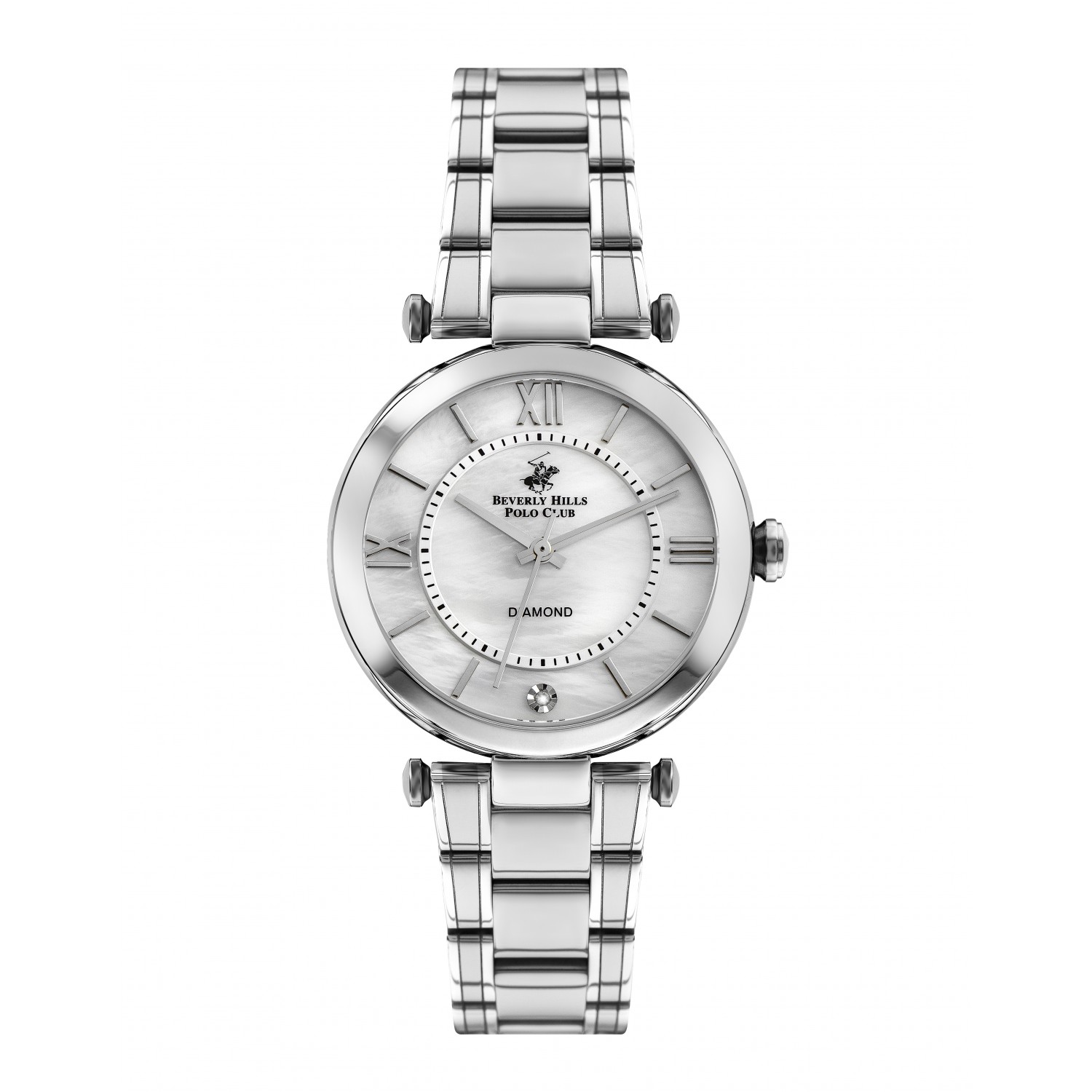 Ατσάλινο γυναικείο ρολόι Beverly Hills Polo Club BP3197X.320
