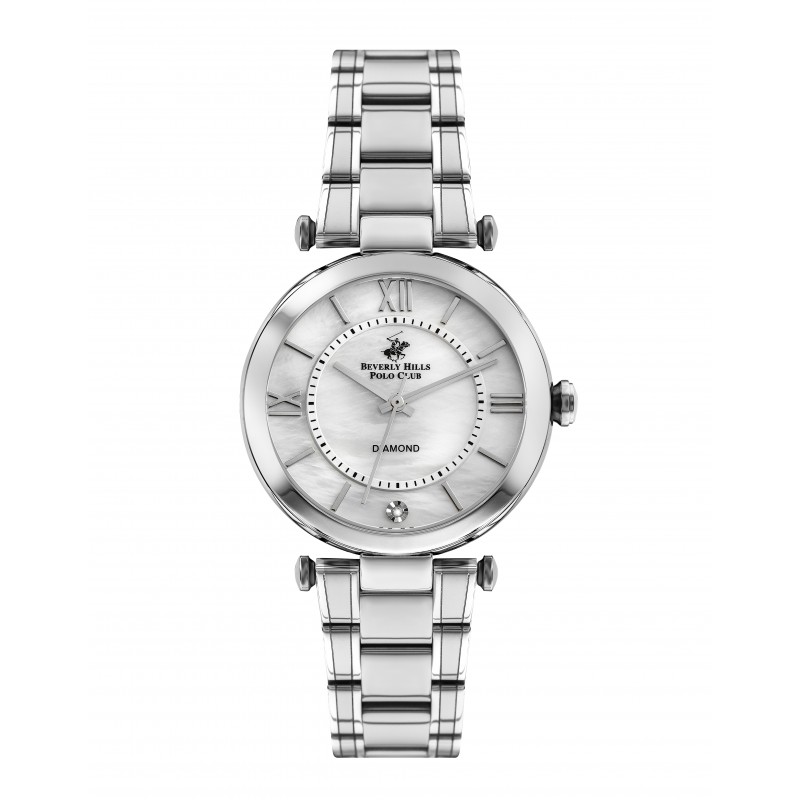 Ατσάλινο γυναικείο ρολόι Beverly Hills Polo Club BP3197X.320